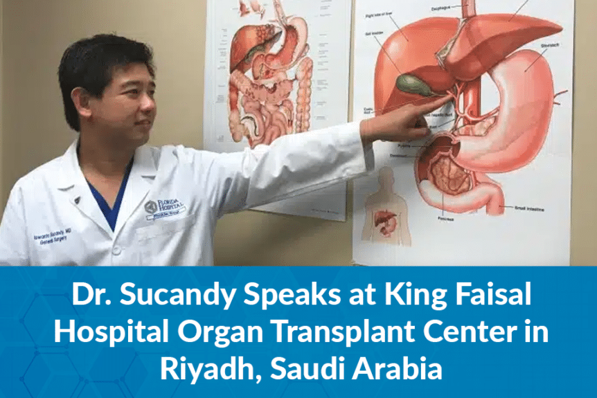 Dr. Sucandy Speaks at King Faisal Hospital in Riyadh, Saudi Arabia